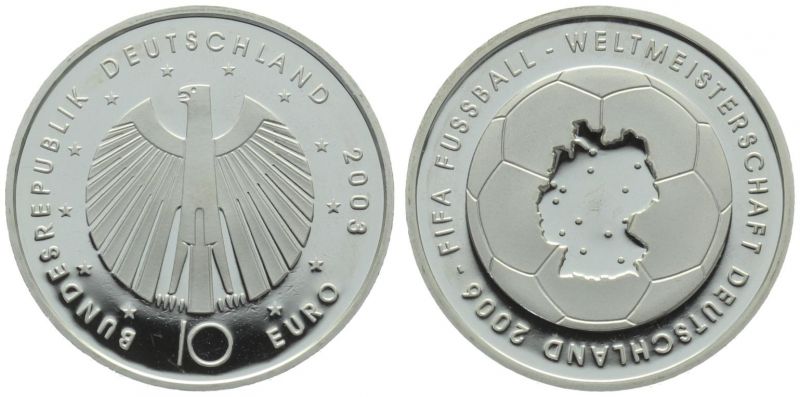 10 Euro 2003 A FIFA Fussballweltmeisterschaft in Deutschland 2006